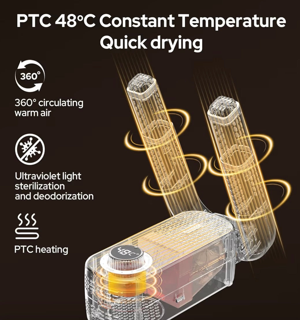 Electric Shoe Dryer with UV Sterilization