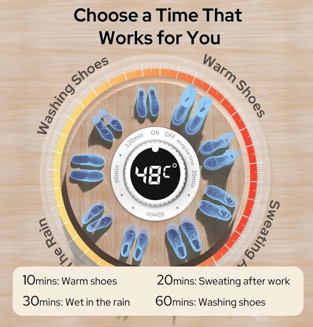 Electric Shoe Dryer with UV Sterilization